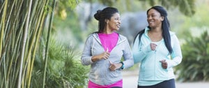 women running